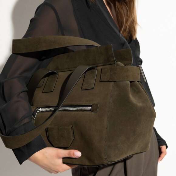 All Saints Suede Tote "EUC" - Picture 15 of 16